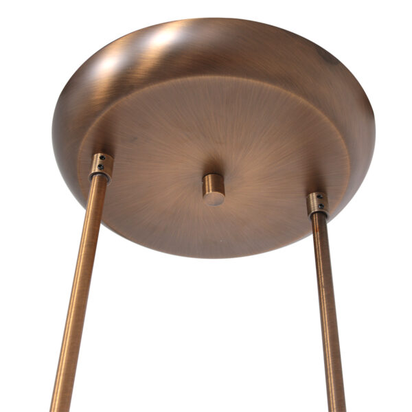 Steinhauer Sovereign Classic hanglamp - vierlichts - incl. G9 LED - pulsdimmer - brons - Afbeelding 13