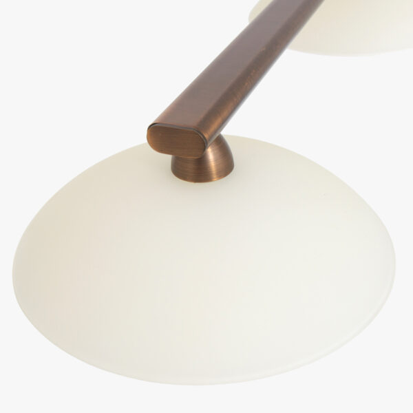 Steinhauer Sovereign Classic hanglamp - vierlichts - incl. G9 LED - pulsdimmer - brons - Afbeelding 3