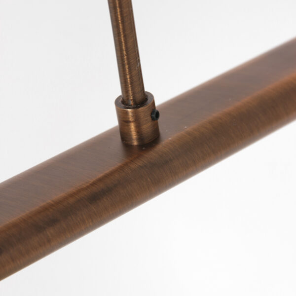 Steinhauer Sovereign Classic hanglamp - vierlichts - incl. G9 LED - pulsdimmer - brons - Afbeelding 10