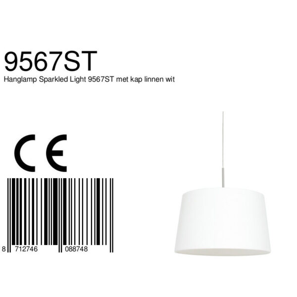 Steinhauer Gramineus Hanglamp RVS - Image 7