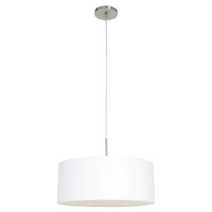 Steinhauer Sparkled light hanglamp – ø 50 cm – E27 (grote fitting) – Wit