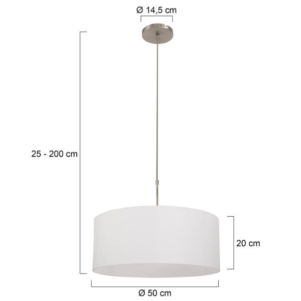 Steinhauer Stresa Hanglamp RVS - Image 5