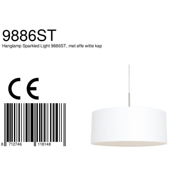 Steinhauer Stresa Hanglamp RVS - Image 6