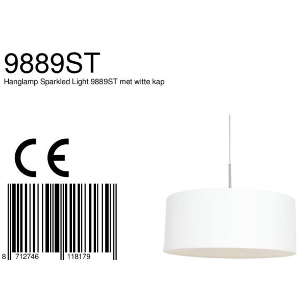 Steinhauer Stresa Hanglamp RVS - Image 6