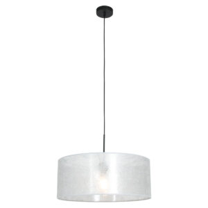 Steinhauer Sparkled light hanglamp – ø 50 cm – E27 (grote fitting) – Zilver