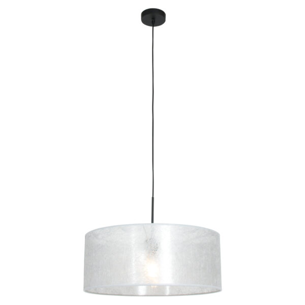 Steinhauer Sparkled light hanglamp – ø 50 cm – E27 (grote fitting) – Zilver