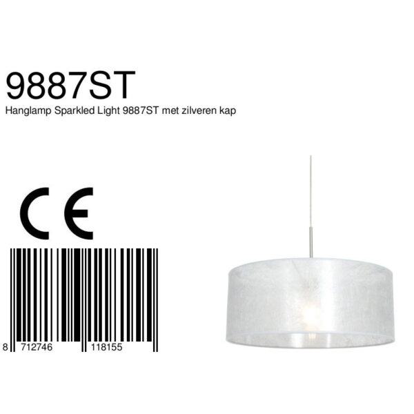 Steinhauer Stresa Hanglamp RVS - Image 6
