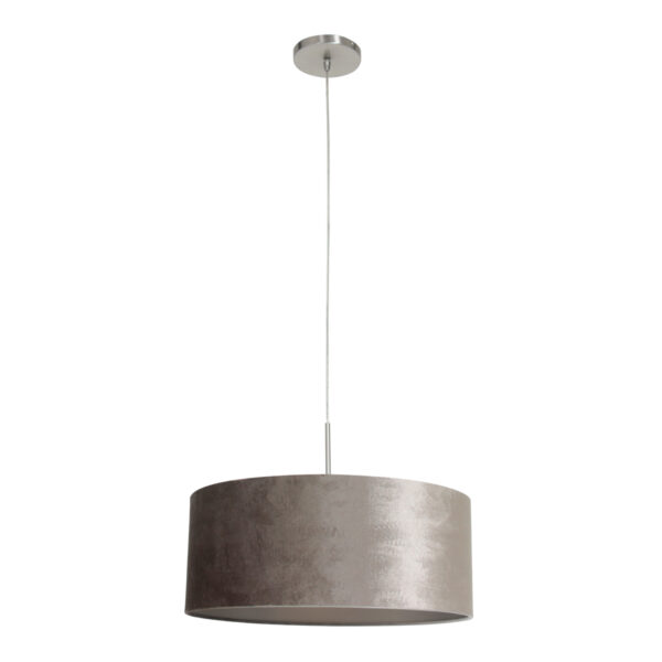Steinhauer Sparkled light hanglamp – ø 50 cm – E27 (grote fitting) – Zilver