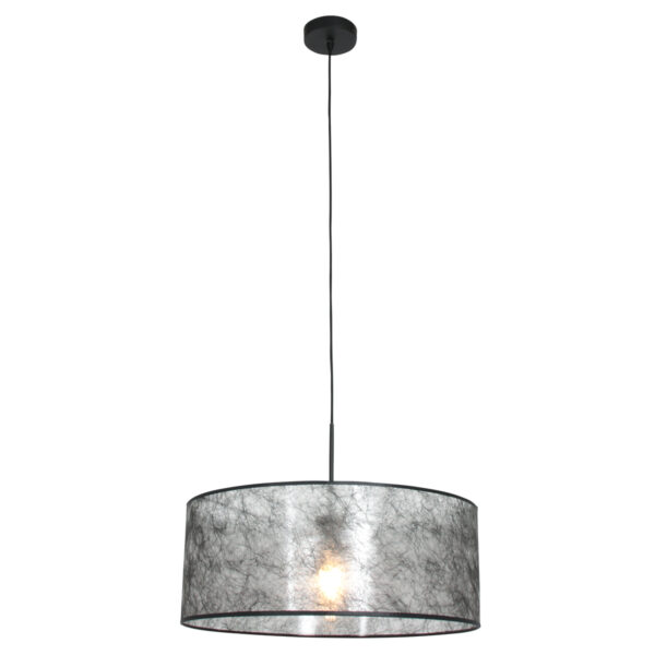 Steinhauer Sparkled light hanglamp – ø 50 cm – E27 (grote fitting) – Zwart