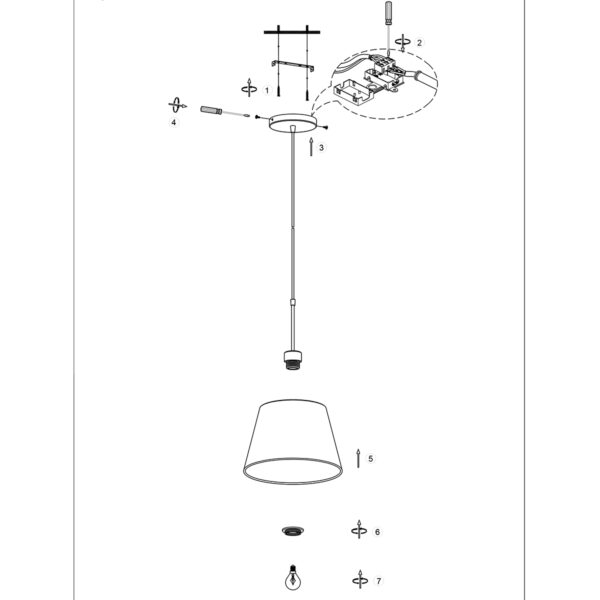 Steinhauer Stresa Hanglamp RVS - Image 7