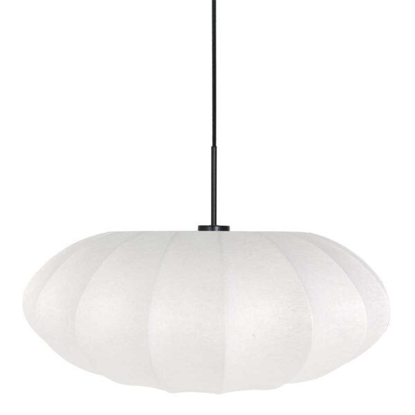 Steinhauer Sparkled light hanglamp – ø 60 cm – In hoogte verstelbaar – E27 (grote fitting) – wit en zwart - Image 7