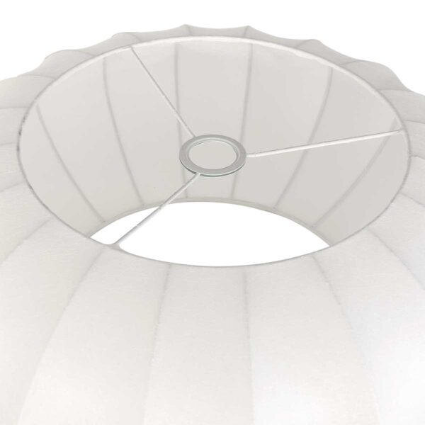 Steinhauer Sparkled light hanglamp – ø 60 cm – In hoogte verstelbaar – E27 (grote fitting) – wit en zwart - Image 9