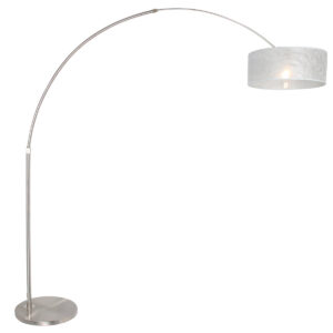 Steinhauer Sparkled light vloerlamp – E27 (grote fitting) – Staal