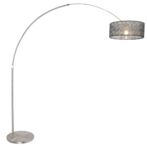Steinhauer Sparkled light vloerlamp – E27 (grote fitting) – Staal