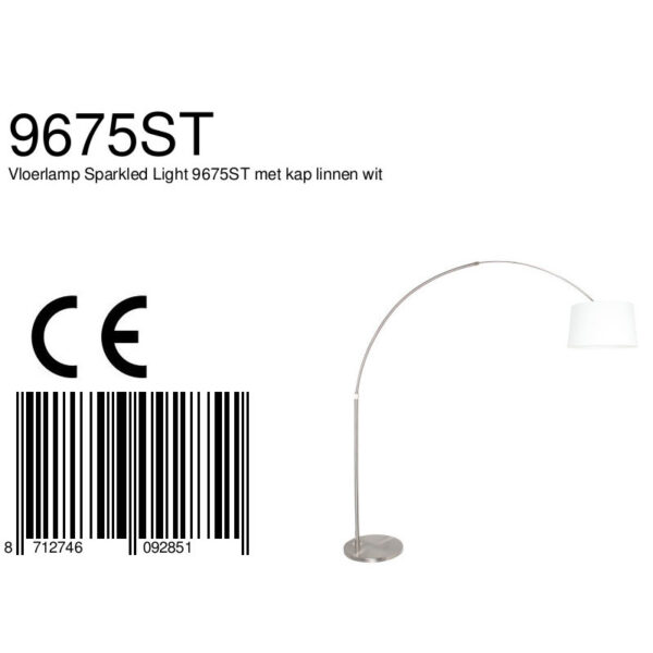 Steinhauer Gramineus Vloerlamp RVS - Image 7