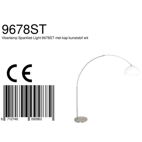 Steinhauer Stresa Vloerlamp RVS - Image 7