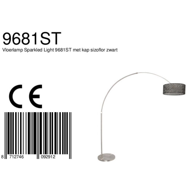 Steinhauer Stresa Vloerlamp RVS - Image 7
