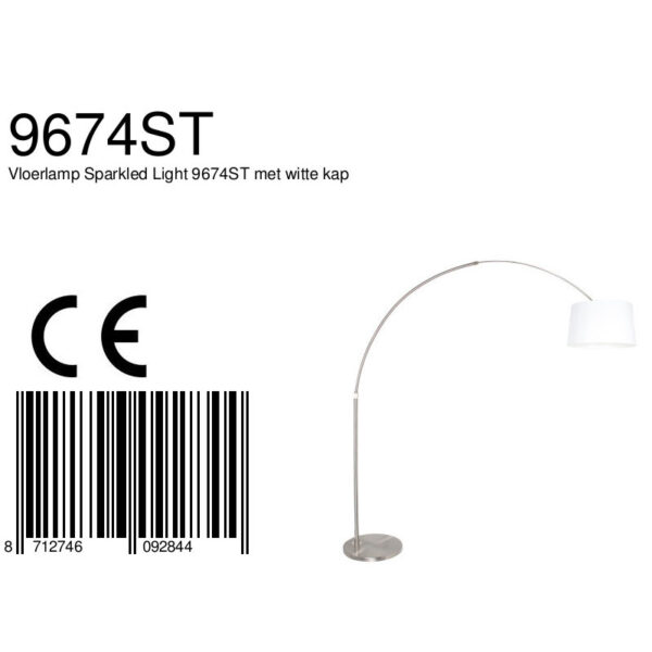 Steinhauer Stresa Vloerlamp RVS - Image 7