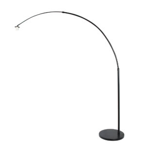 Steinhauer Sparkled light vloerlamp – E27 (grote fitting) – Zwart