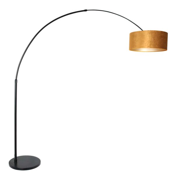 Steinhauer Sparkled light vloerlamp – E27 (grote fitting) – Zwart