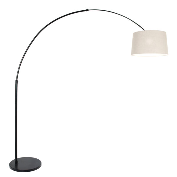 Steinhauer Sparkled light vloerlamp – E27 (grote fitting) – Zwart