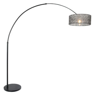 Steinhauer Sparkled light vloerlamp – E27 (grote fitting) – Zwart