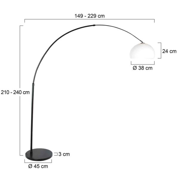 Steinhauer Stresa Vloerlamp Zwart - Image 6