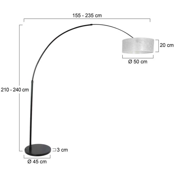 Steinhauer Stresa Vloerlamp Zwart - Image 6