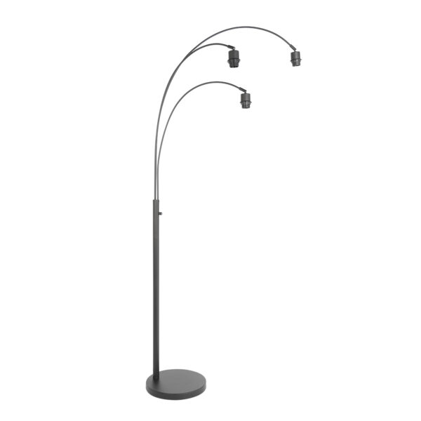 Steinhauer Sparkled light vloerlamp – E27 (grote fitting) – naturel en zwart - Image 7