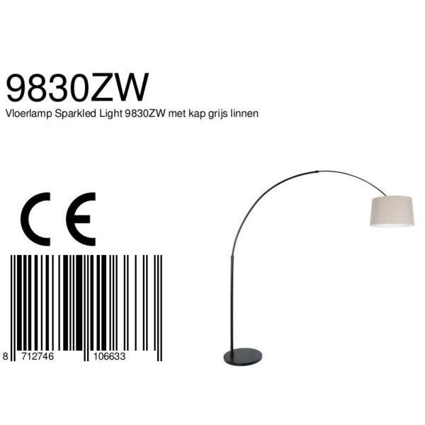 Steinhauer Stresa Vloerlamp Zwart - Image 7