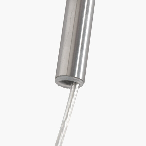 Steinhauer Sparkled Light wandlamp - booglamp - 140 tot 185 cm breed - staal met donker transparante bol - Afbeelding 11