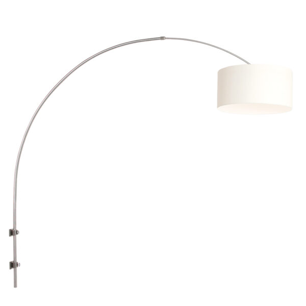 Steinhauer Sparkled light wandlamp – E27 (grote fitting) – Staal