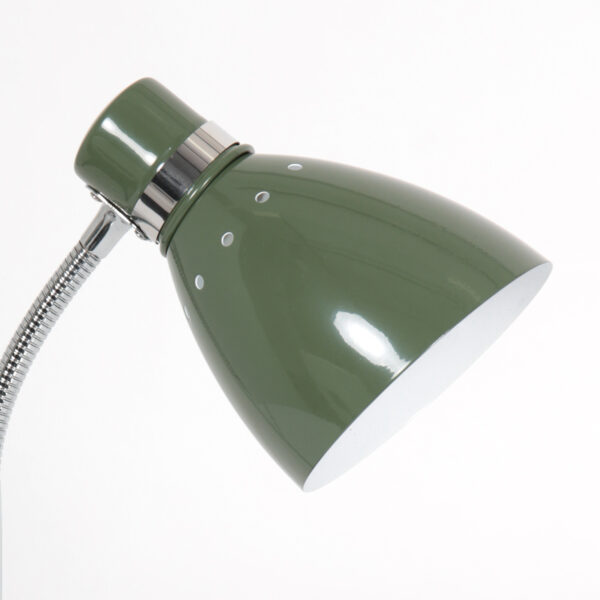 Steinhauer Spring tafellamp – ø 13 cm – Draai- en/of kantelbaar – E27 (grote fitting) – groen - Image 2