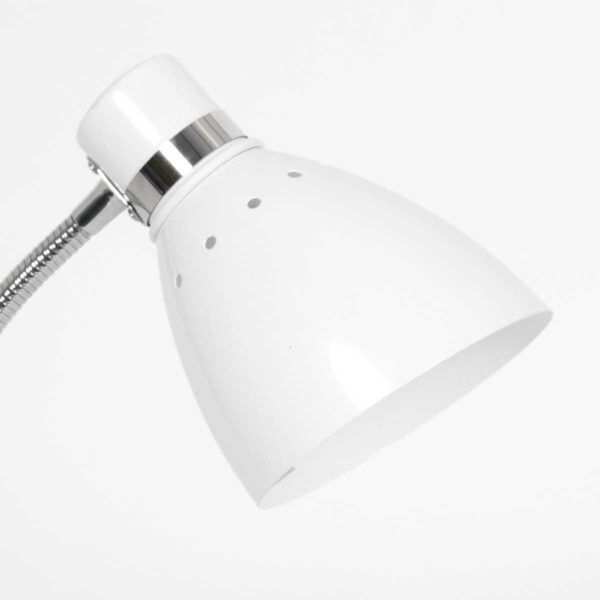 Steinhauer Spring tafellamp – ø 13 cm – Draai- en/of kantelbaar – E27 (grote fitting) – wit - Image 2