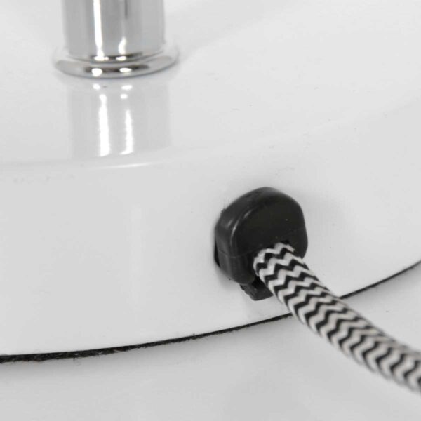 Steinhauer Spring tafellamp – ø 13 cm – Draai- en/of kantelbaar – E27 (grote fitting) – wit - Image 11