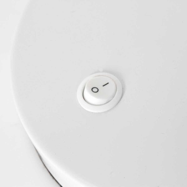 Steinhauer Spring tafellamp – ø 13 cm – Draai- en/of kantelbaar – E27 (grote fitting) – wit - Image 10