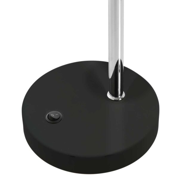 Steinhauer Spring tafellamp – ø 13 cm – Draai- en/of kantelbaar – E27 (grote fitting) – zwart - Image 5