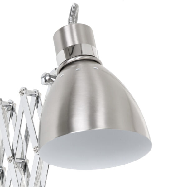 Steinhauer Spring schaarlamp wand - 27 - 90 cm uittrekbaar - draaidimmer - staalkleurig - Image 11