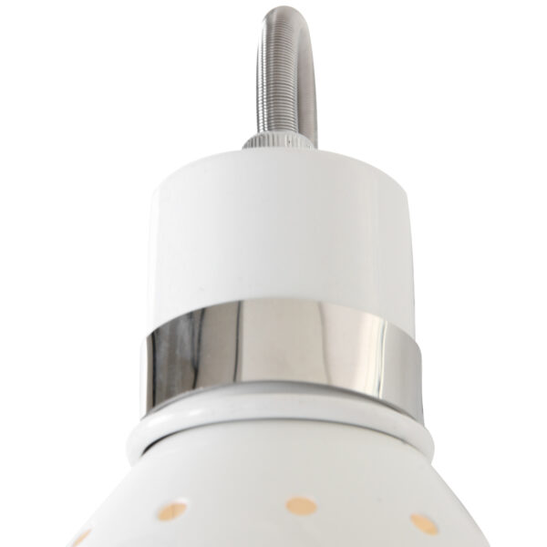 Steinhauer Spring schaarlamp wand - 27 - 90 cm uittrekbaar - draaidimmer - wit - Image 6