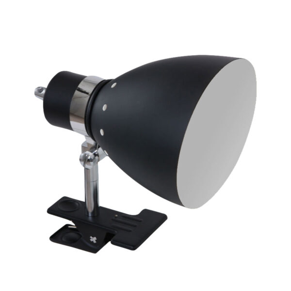 Steinhauer Spring wandlamp – ø 13 cm – E27 (grote fitting) – Zwart