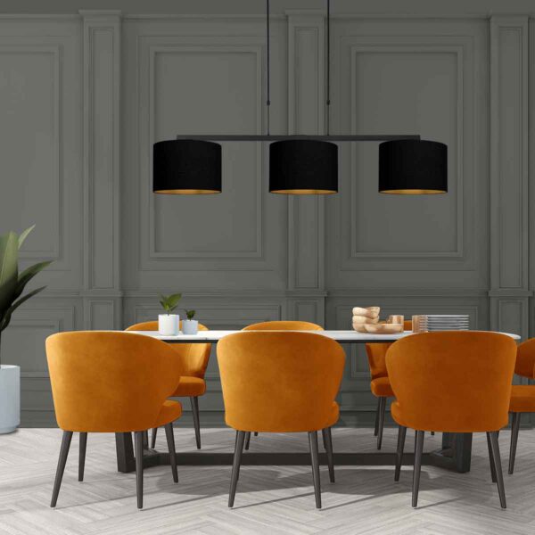 Steinhauer Stang hanglamp – E27 (grote fitting) – Zwart - Image 2