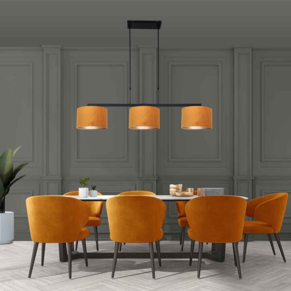 Steinhauer Stang hanglamp – In hoogte verstelbaar – E27 (grote fitting) – zwart - Image 2