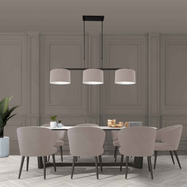 Steinhauer Stang hanglamp – E27 (grote fitting) – zwart - Image 2
