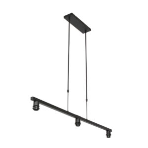 Steinhauer Stang hanglamp – In hoogte verstelbaar – E27 (grote fitting) – Zwart
