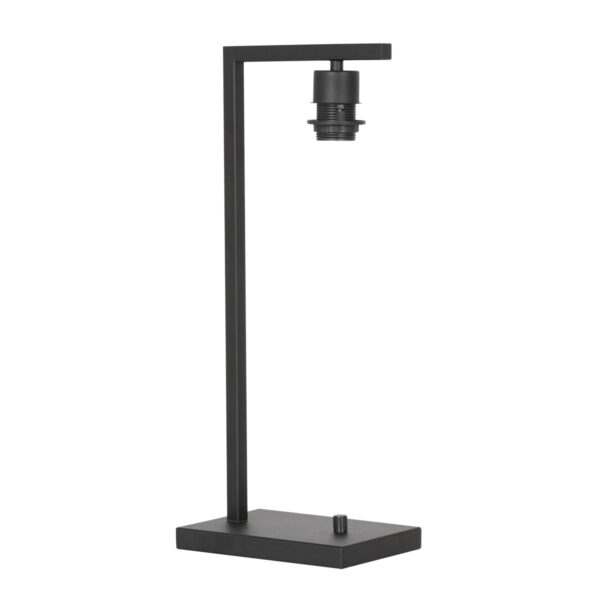Steinhauer Stang tafellamp - met kap - E27 - 51 cm hoog - zwart - Image 2
