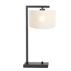 Steinhauer Stang tafellamp – Niet verstelbaar – E27 (grote fitting) – Zwart