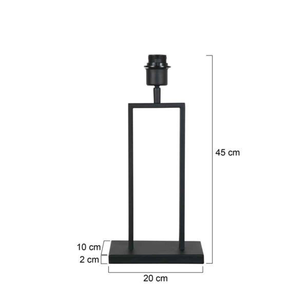 Steinhauer Stang tafellamp – E27 (grote fitting) – Zwart - Image 6