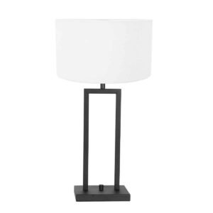 Steinhauer Stang tafellamp – ø 30 cm – Niet verstelbaar – E27 (grote fitting) – Zwart