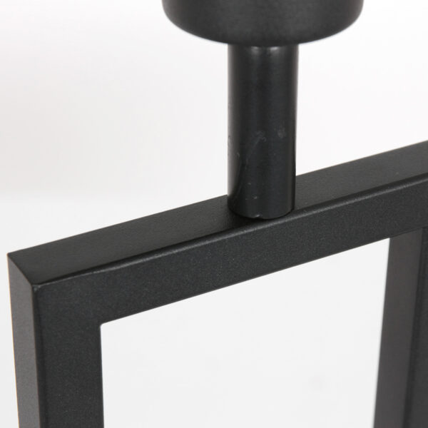 Steinhauer Stang tafellamp - E27 - 55 cm hoog - Ø30 cm kap - zwart - Image 9