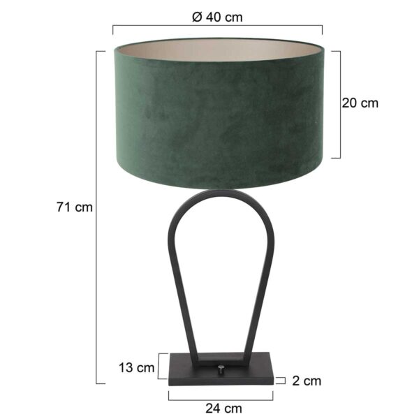Steinhauer Stang tafellamp – E27 (grote fitting) – zwart - Image 6